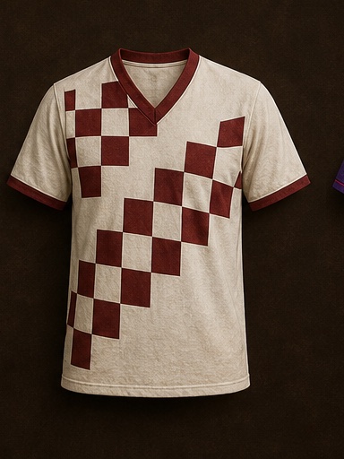 1998 period-inspired original generic football shirt